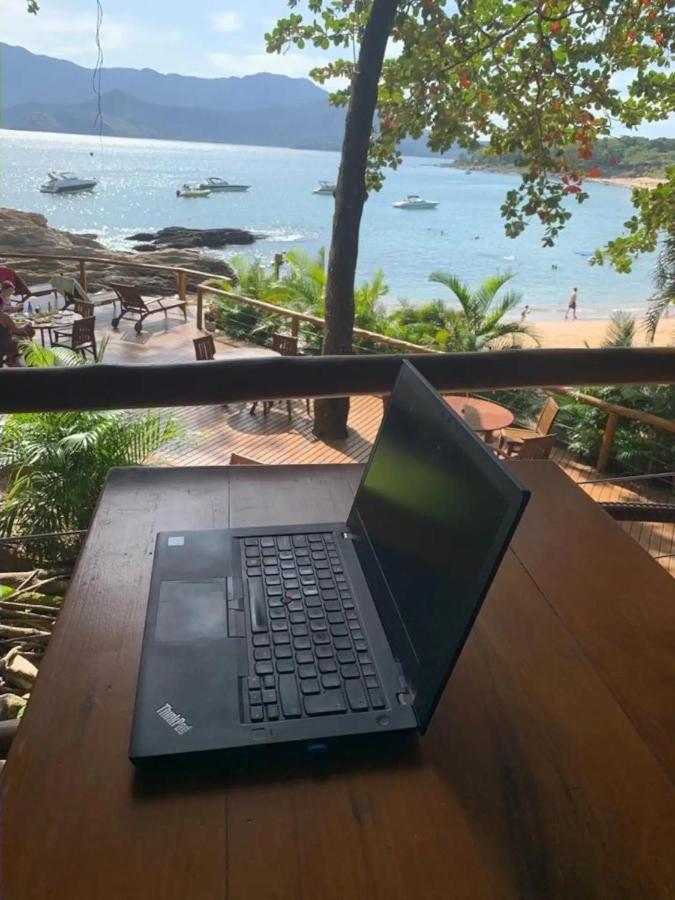 Residencia Em Condom, 1 Ou 2 Suites, Vista Para O Mar, Praia Do Curral, Ilhabela Buitenkant foto