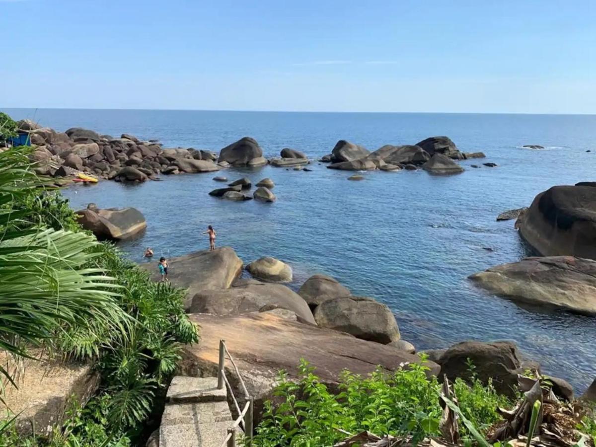 Residencia Em Condom, 1 Ou 2 Suites, Vista Para O Mar, Praia Do Curral, Ilhabela Buitenkant foto